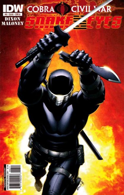 Snake Eyes (IDW) #6A robert atkins cover