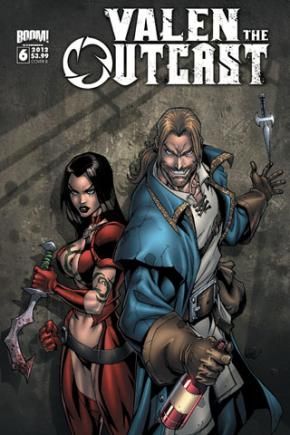 Valen The Outcast #6A Main Covers