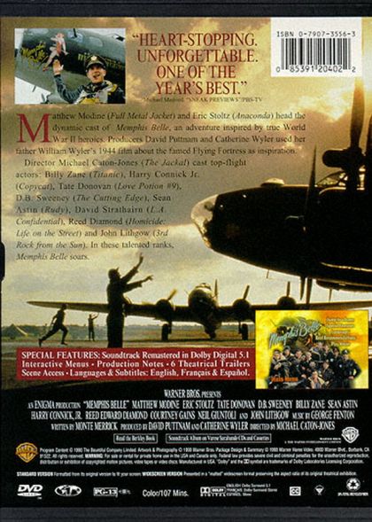 Memphis Belle (1990) - DVD