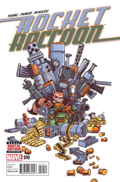 Rocket Raccoon, Vol. 2 #10A Skottie Young Regular
