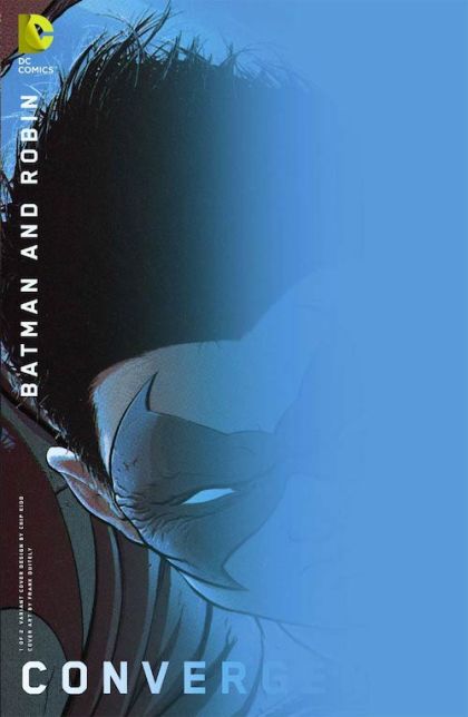 Convergence: Batman & Robin #1B Variant Chip Kidd Cover