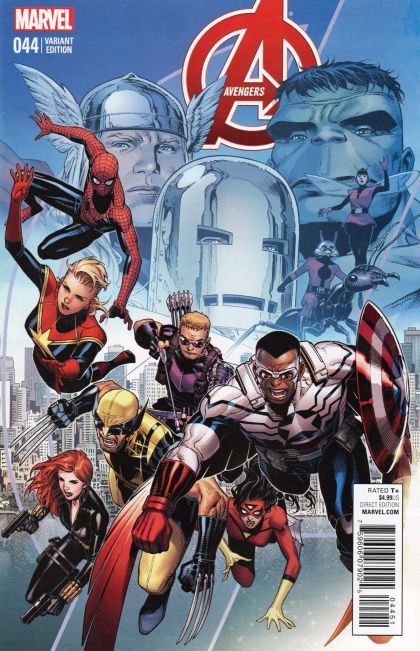 The Avengers, Vol. 5 #44E Jim Cheung Connecting Variant
