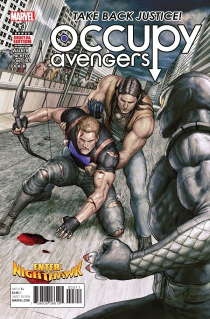 Occupy Avengers, Vol. 1 #3A Regular Agustin Alession Cover