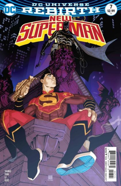 New Super-Man #7B Variant Bernard Chang Cover