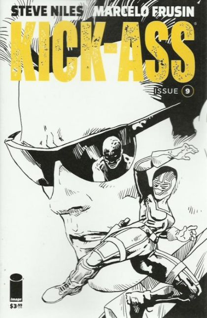 Kick-Ass, Vol. 4 #9B Variant Marcelo Frusin Sketch Cover