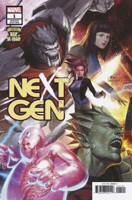 Age of X-Man: Nextgen #1B Variant Inhyuk Lee Connecting Cover