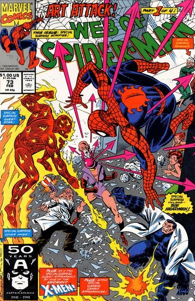 Web of Spider-Man, Vol. 1 #73A Direct Edition
