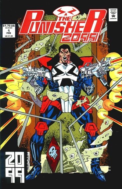 Punisher 2099, Vol. 1 #1A Direct Edition Foil