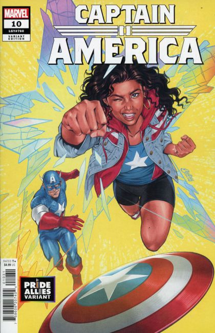 Captain America, Vol. 11 #10C Betsy Cola Pride Allies Variant