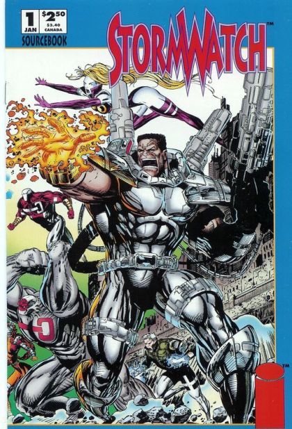 Stormwatch Sourcebook #1A Direct Edition