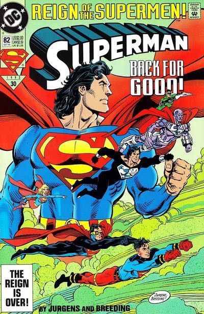 Superman, Vol. 2 #82A Direct Edition