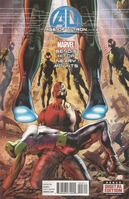 Age of Ultron #3A Regular Bryan Hitch Cover