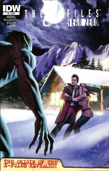 The X-Files: Year Zero #3A Regular Cover