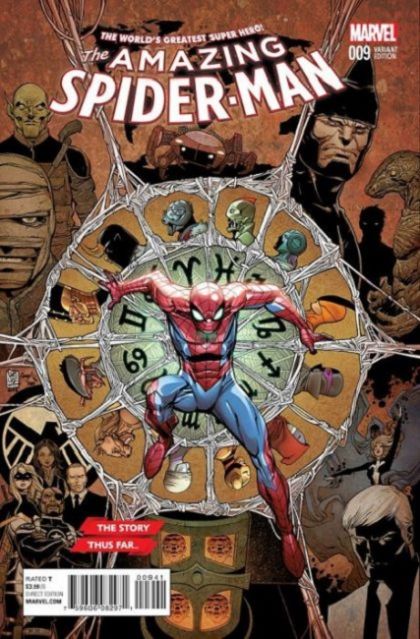 The Amazing Spider-Man, Vol. 4 #9C Giuseppe Camuncoli Story Thus Far Variant Cover