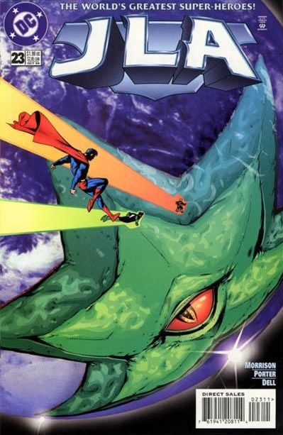 JLA #23A Direct Edition