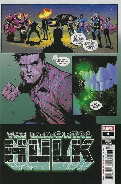 The Immortal Hulk #6E 4th Printing Lee Garbett