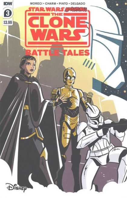 Star Wars Adventures: The Clone Wars - Battle Tales #3A Derek Charm Regular Cover