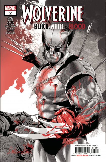 Wolverine: Black, White & Blood #2A