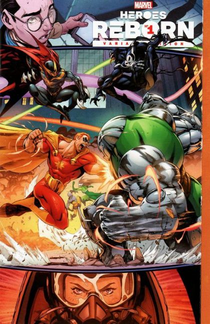 Heroes Reborn, Vol. 2 #1F Variant Iban Coello Gatefold Cover