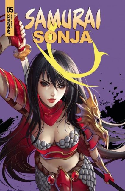 Samurai Sonja #5B Lesley Leirix Li Cover