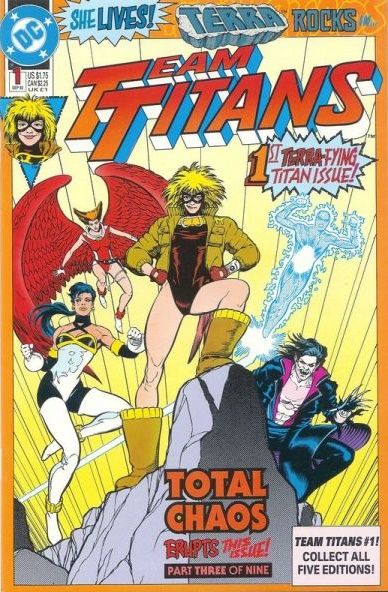 Team Titans #1D Terra Cover