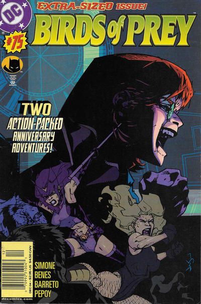 Birds of Prey, Vol. 1 #75B Newsstand Edition