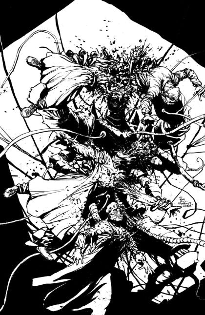 Bloody Parts #1C Cvr C Martinez B&w Ltd Virgin 1/350