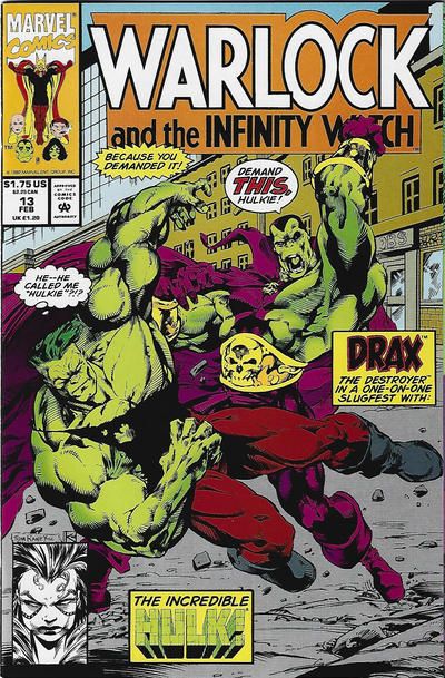 Warlock and the Infinity Watch #13A Direct Edition