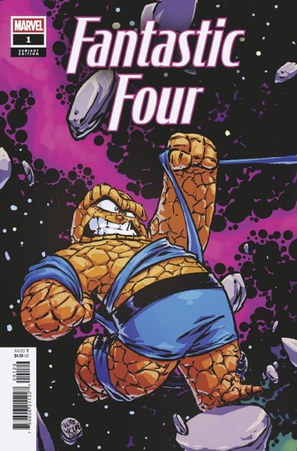 Fantastic Four, Vol. 8 #1Q Skottie Young Connecting Variant