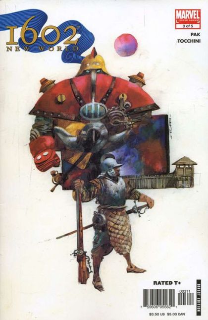 Marvel 1602: New World #3 Sergio Toppi Regular