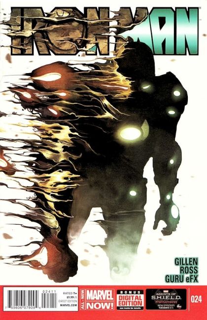 Iron Man, Vol. 5 #24A Regular Michael del Mundo Cover