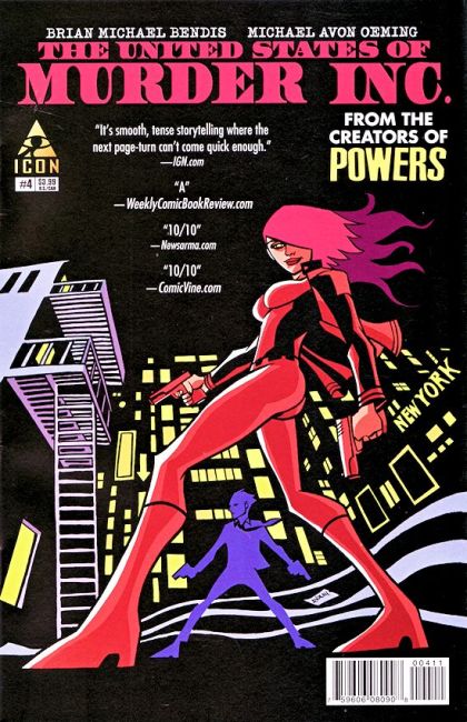 The United States of Murder Inc. #4A Michael Avon Oeming Regular Cover