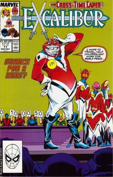 Excalibur, Vol. 1 #17A Direct Edition