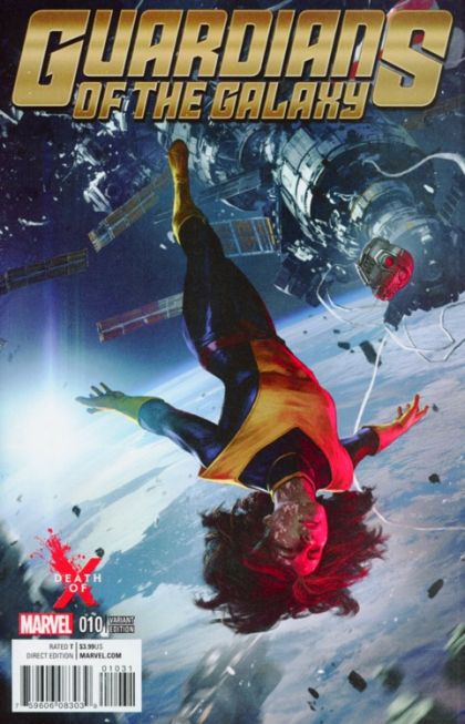 Guardians of the Galaxy, Vol. 4 #10C Death of X Variant Cover