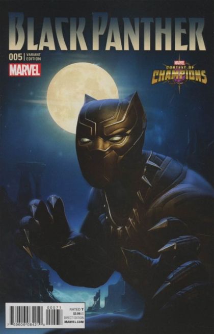 Black Panther, Vol. 6 #5G Kabam Contest Of Champions Incentive Game Variant (1:10)