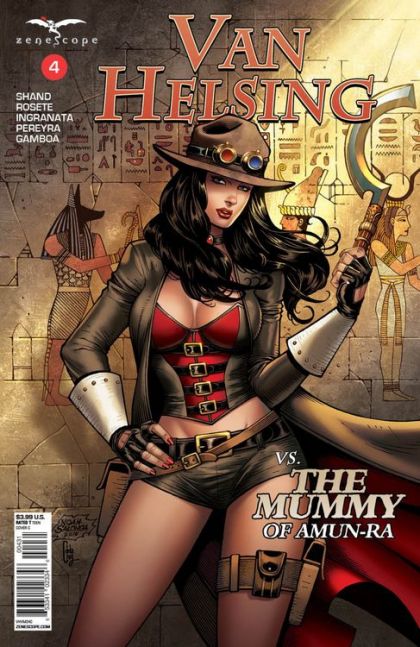 Grimm Fairy Tales: Van Helsing vs The Mummy of Amun Ra #4C Noah Salonga Variant