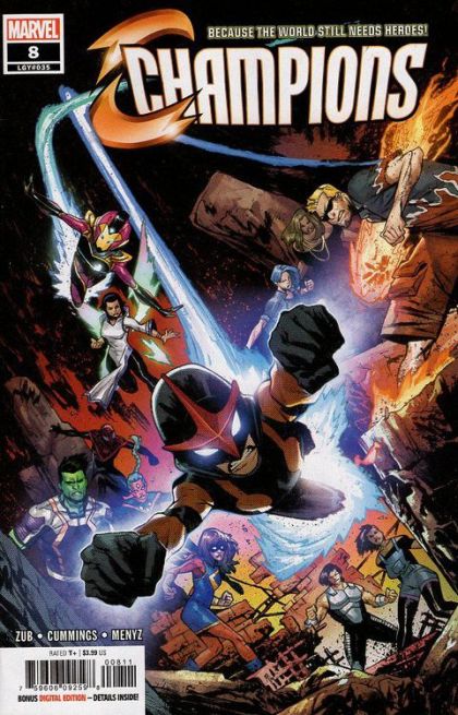 Champions, Vol. 3 (Marvel) #8 Kim Jacinto Regular