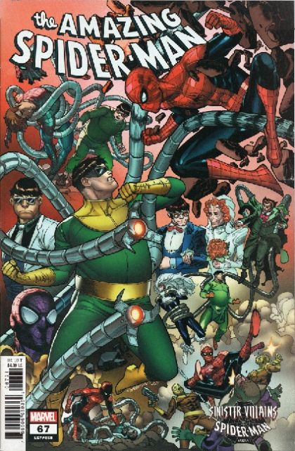 The Amazing Spider-Man, Vol. 5 #67B Javi Garron Spider-Man Villains Variant Cover