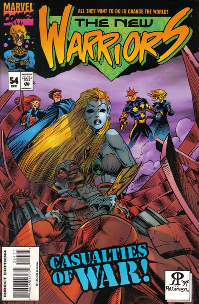 The New Warriors, Vol. 1 #54 Direct Edition