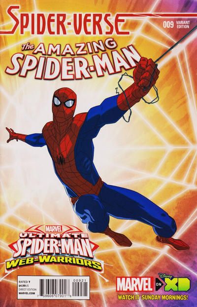 The Amazing Spider-Man, Vol. 3 #9B Jeff Wamester "Marvel Animation Spider-Verse" Variant