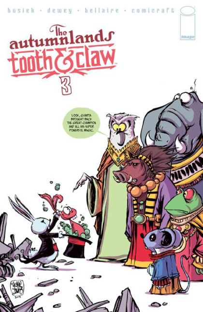 The Autumnlands: Tooth & Claw #3B Skottie Young Variant Cover