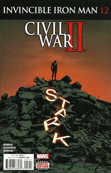 Invincible Iron Man, Vol. 2 #12A Mike Deodato Jr. Regular Cover