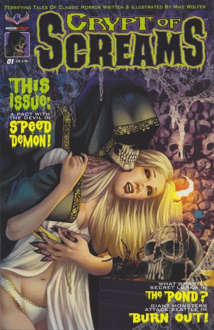 Mike Wolfers Crypt Of Scream #1A Regular Cover