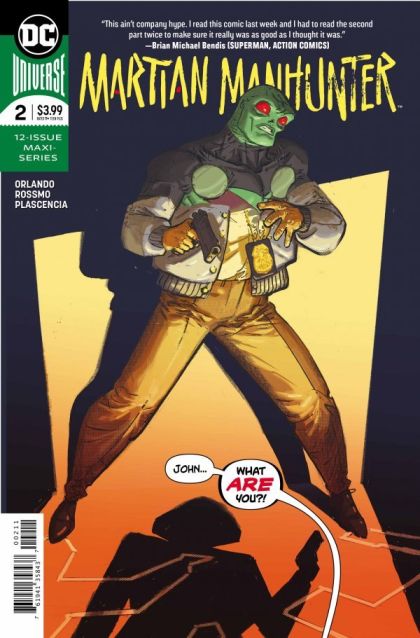 Martian Manhunter, Vol. 5 #2A Regular Riley Rossmo Cover