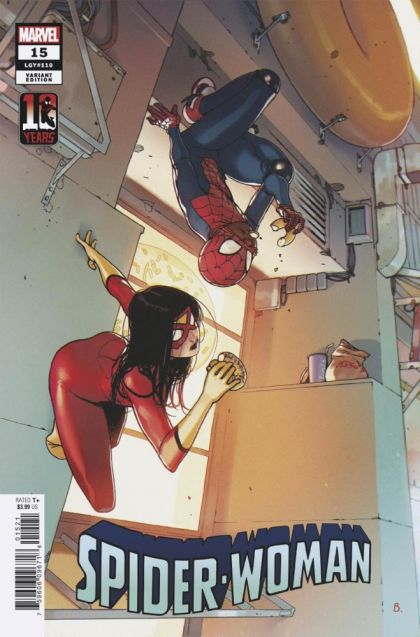 Spider-Woman, Vol. 7 #15B Variant Bengal Miles Morales Spider-Man 10th Anniversary Cover