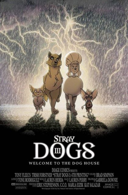 Stray Dogs (Image Comics) #3F 4th Printing / The Craft (1996) Homage Variant Cover