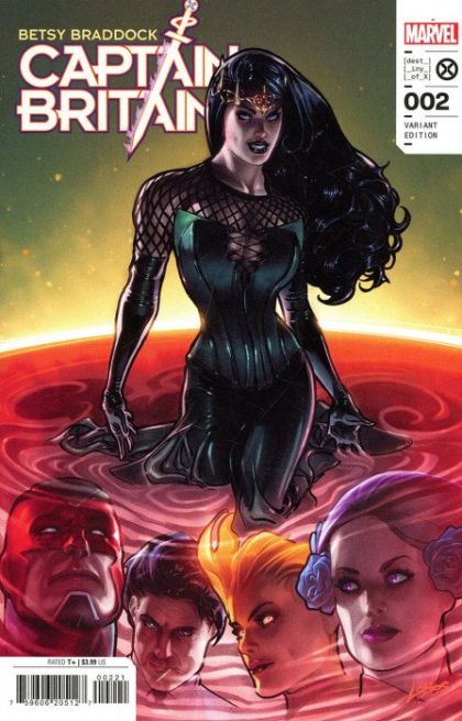 Betsy Braddock: Captain Britain #2B Lobos Variant