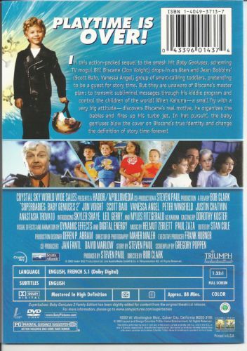 Superbabies: Baby Geniuses 2 (2003) - DVD