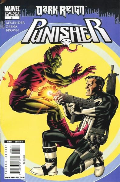 The Punisher, Vol. 8 #5B Mike Mckone Target Green Goblin Variant