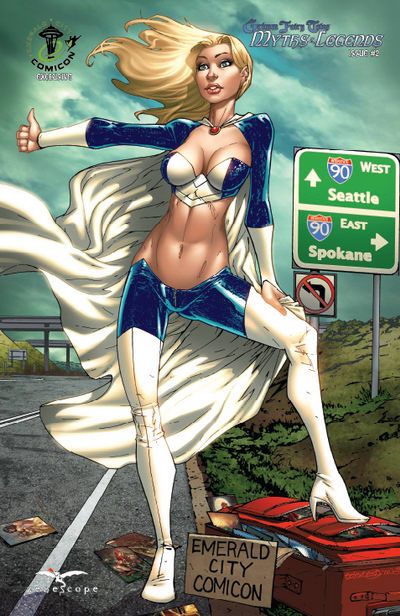 Grimm Fairy Tales: Myths & Legends #2C Talent Caldwell ECCC Exclusive Variant (Ltd. 500)